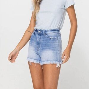 Vervet Super High Rise Stretch Shorts NWT NEVER WORN
